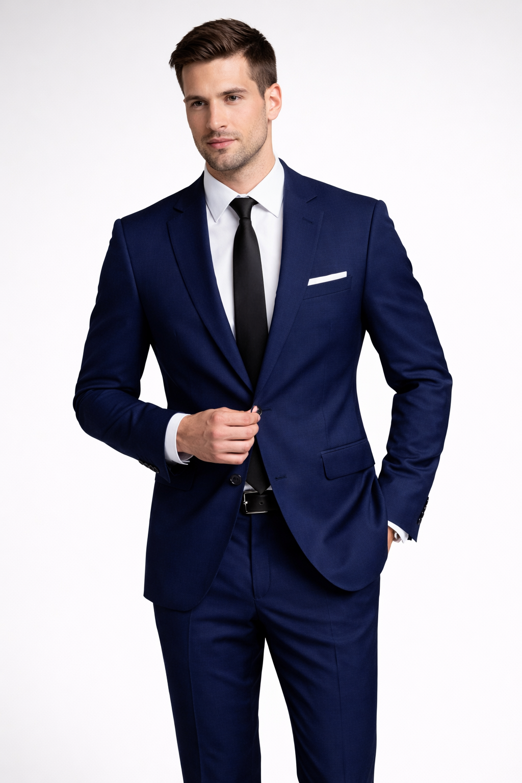 The Obsidian Twill | TORINO Super 120’s Pure Merino Wool Suiting Fabric