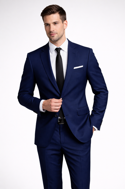 The Obsidian Twill | TORINO Super 120’s Pure Merino Wool Suiting Fabric