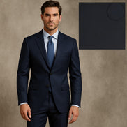 The Anthracite | Plain Weave | Super 110's | Woolmark Certified | Luxury Gift Boxed