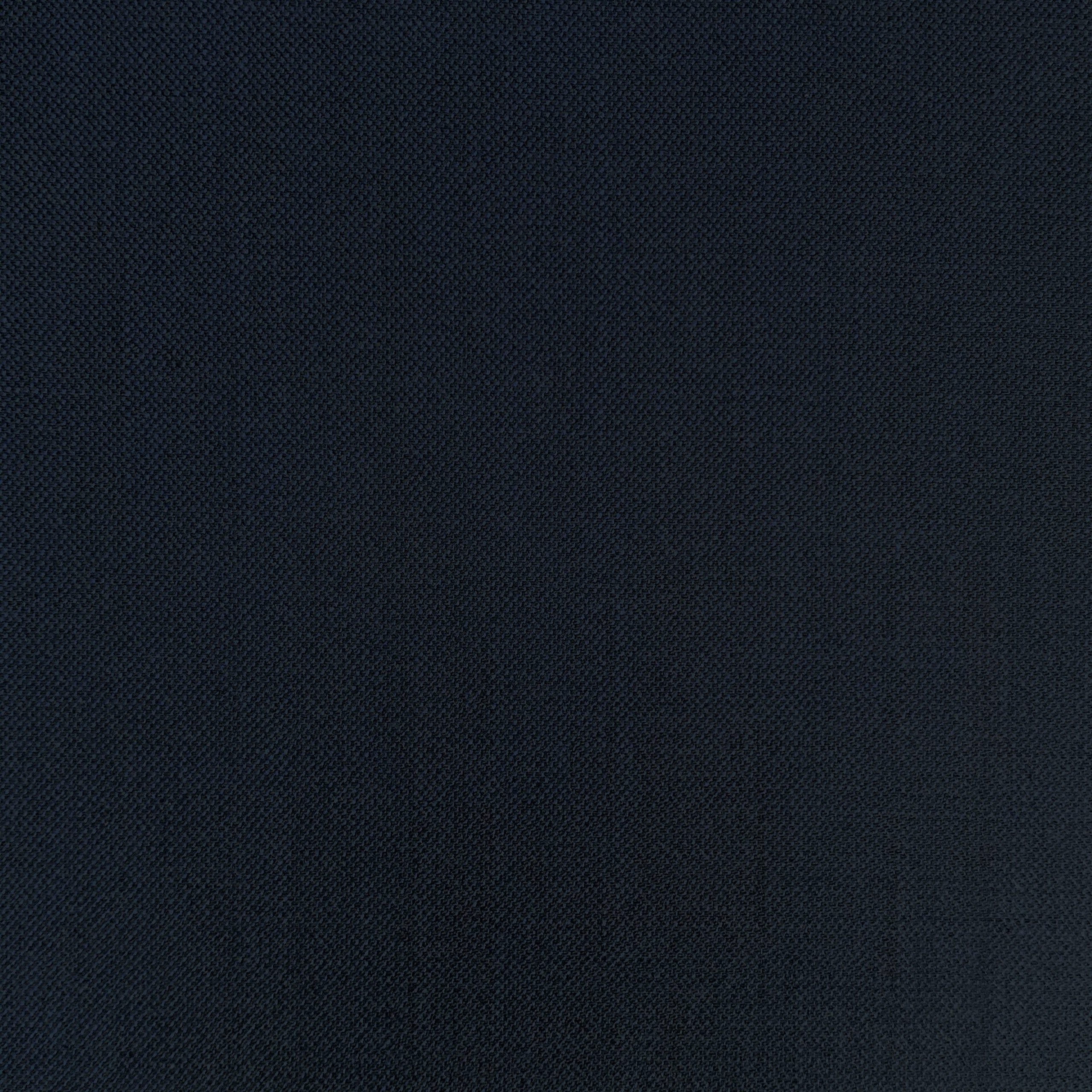 The Sovereign | Solid Navy Sharkskin | Superfine 120's Pure Wool Fabric