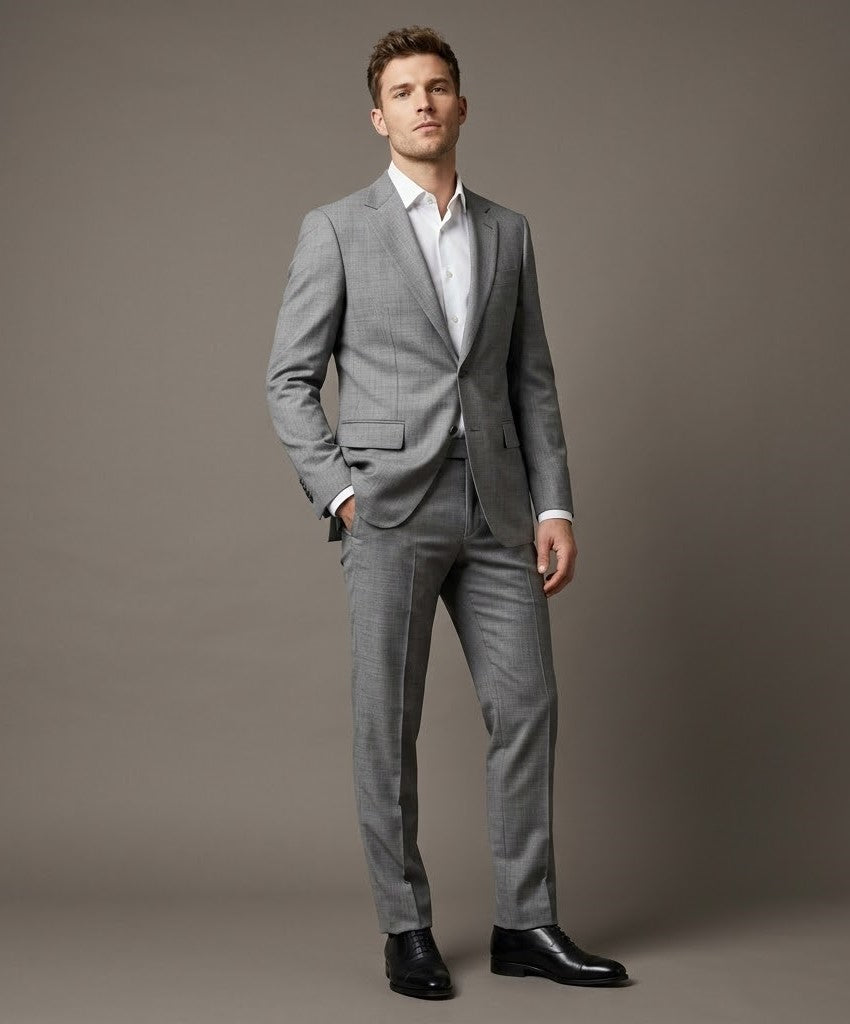 The Platinum | Twill | Super 120's | Woolmark Certified | Luxury Gift Boxed