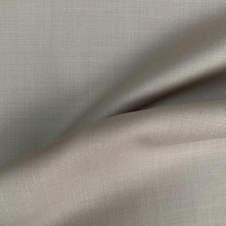 The Estate Cream | Foundation Neutral Twill | Superfine 120's Pure Merino Fabric