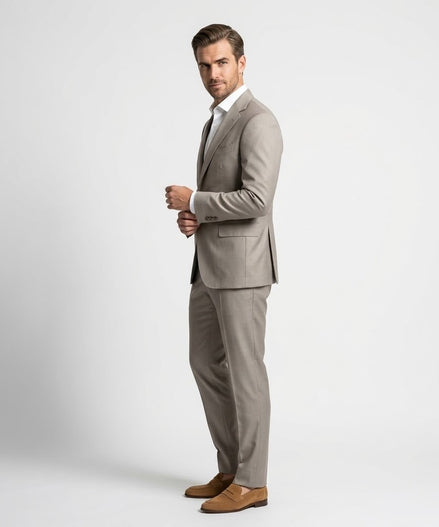 The Ivory | Twill | Super 120's | Woolmark Certified | Luxury Gift Boxed