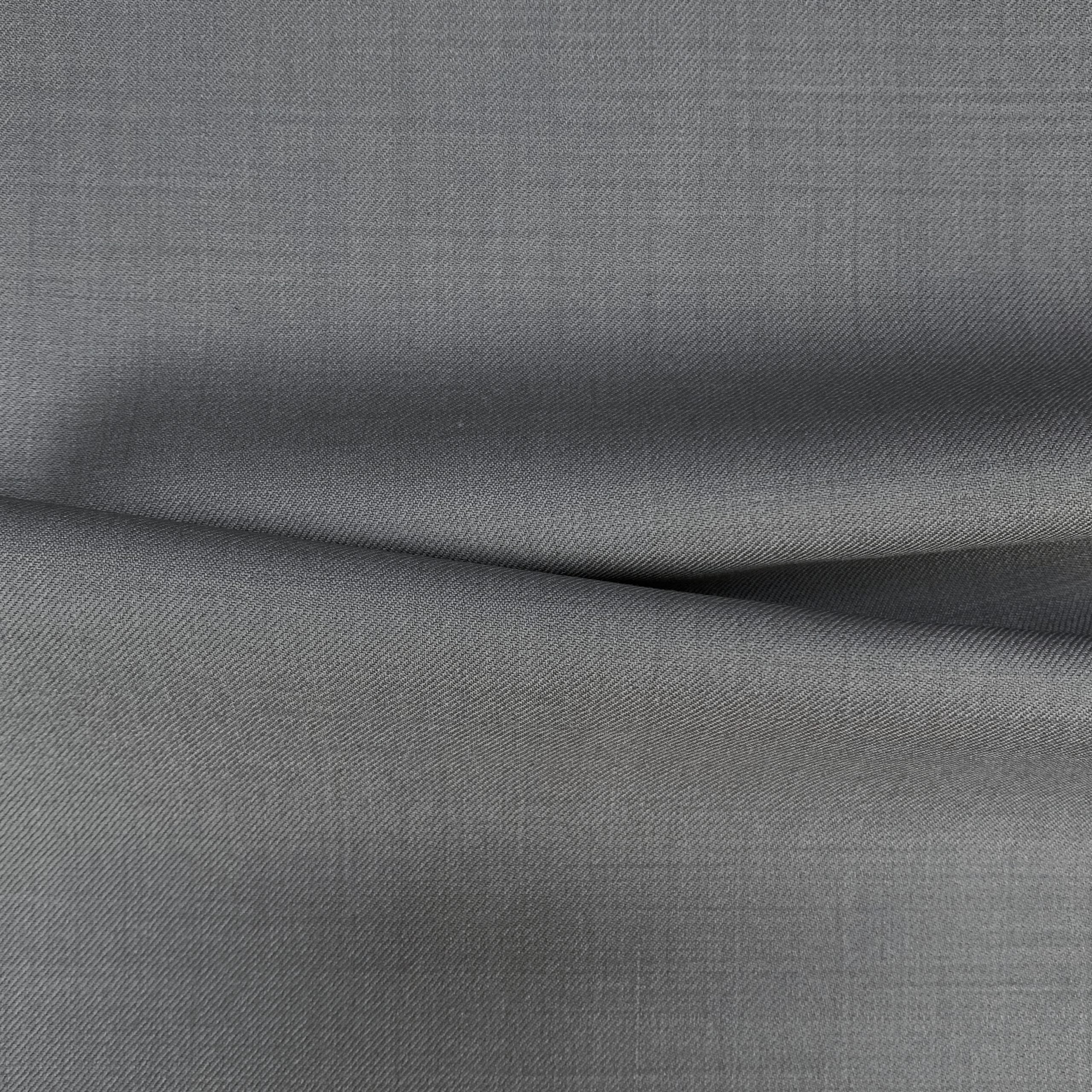 The Dove Mist | Foundation Pale Grey Twill | Superfine 120's Pure Merino Fabric