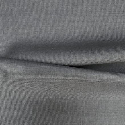 The Dove Mist | Foundation Pale Grey Twill | Superfine 120's Pure Merino Fabric