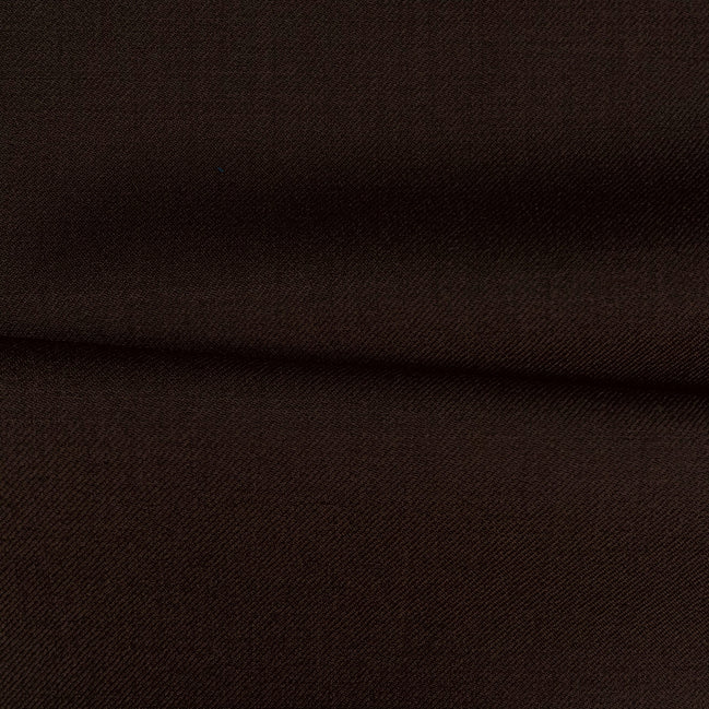 The Heritage Chestnut | Foundation Earth Twill | Superfine 120's Pure Merino Fabric