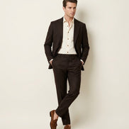 The Espresso | Twill | Super 120's | Woolmark Certified | Luxury Gift Boxed