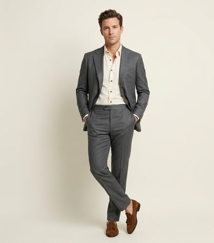 The Sienna | Twill | Super 120's | Woolmark Certified | Luxury Gift Boxed