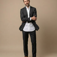 The Carbon | Twill | Super 120's | Woolmark Certified | Luxury Gift Boxed