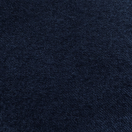 The Midnight Twill | Pure Luxury | Pure Wool & Cashmere | Super 120's Flannel Fabric