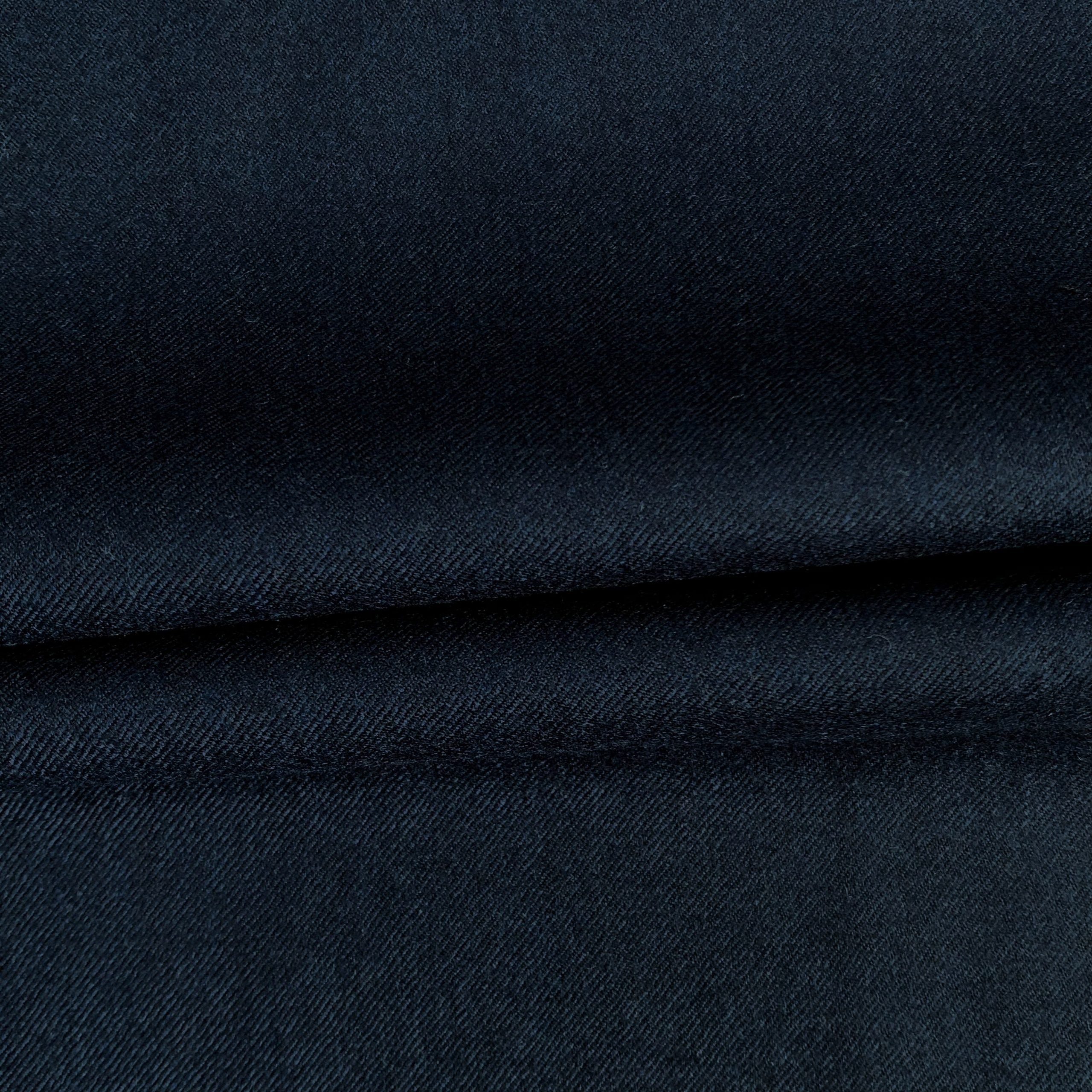 The Royal Navy Flannel | Pure New Wool & Cashmere | Super 120's Flannel Fabric