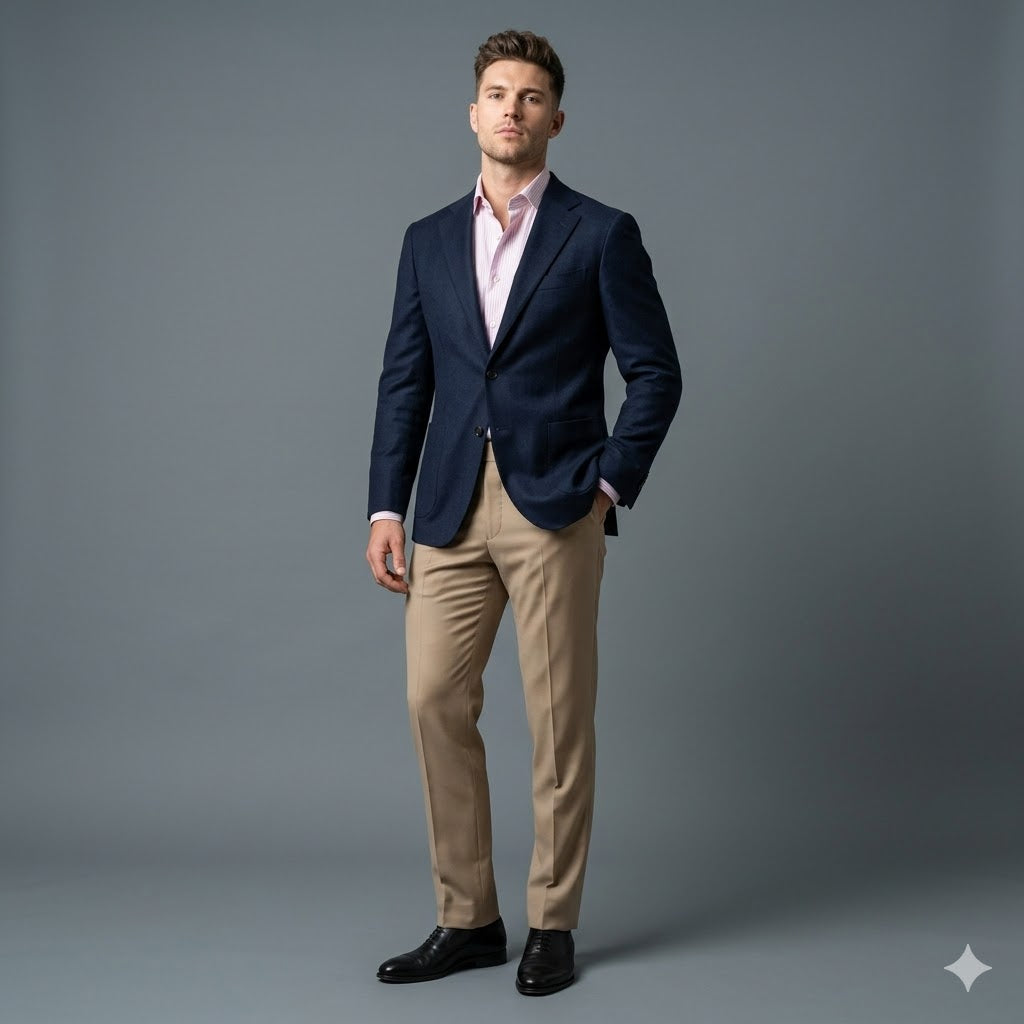 The Dust | Flannel Twill | Super 120's | Woolmark Certified | Luxury Gift Boxed
