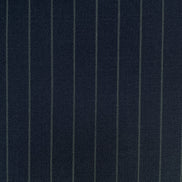 The Cobalt Stripe | Blue-on-Blue Pinstripe | Superfine 120's Fabric