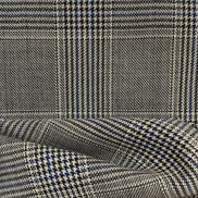 The Westminster | Prince of Wales Grey Glen Check | Superfine 120's Pure Merino Fabric