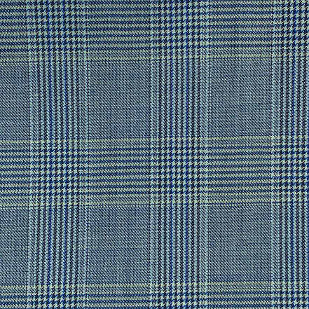 TORINO Super 120’s Wool All-Season Unstitched Suiting Fabric – Check Pattern – Luxury Gift Box (1.25m Trousers / 3.25m Suits)