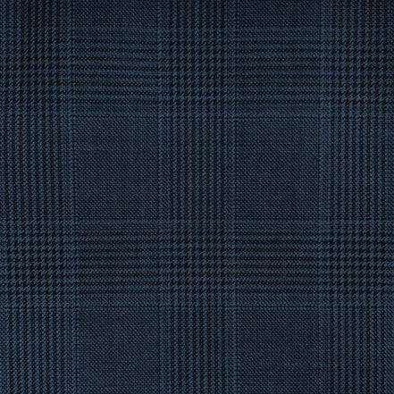 The Pewter | Glen Plaid | Super 120's | Woolmark Certified | Luxury Gift Boxed