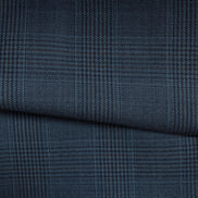 The Pewter | Glen Plaid | Super 120's | Woolmark Certified | Luxury Gift Boxed