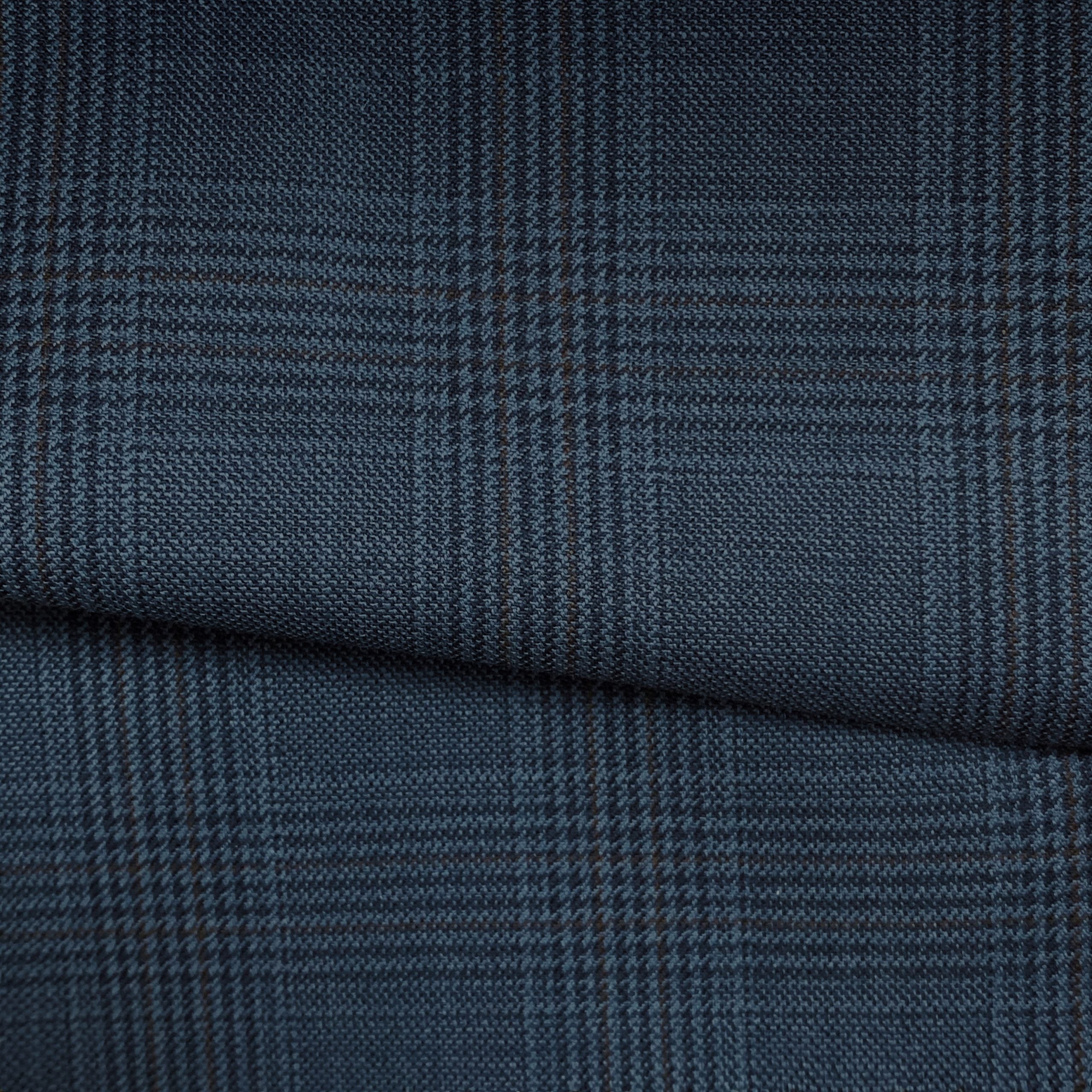 The Pewter | Glen Plaid | Super 120's | Woolmark Certified | Luxury Gift Boxed