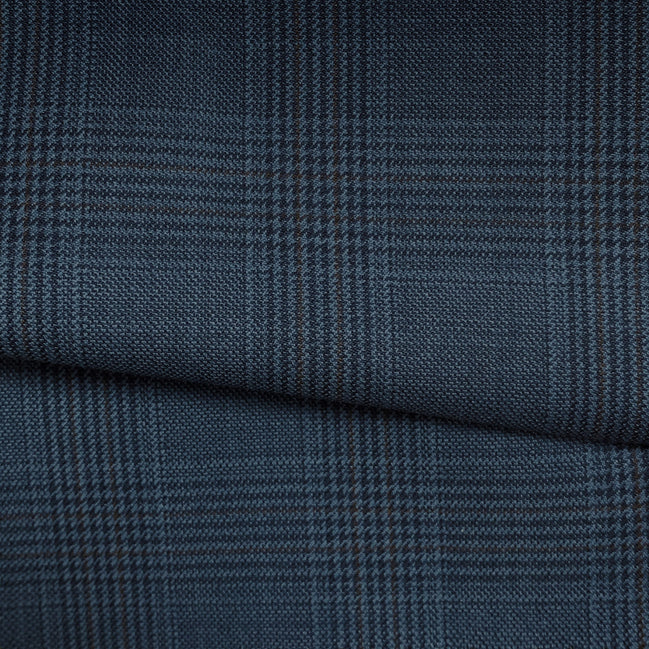 The Pewter | Glen Plaid | Super 120's | Woolmark Certified | Luxury Gift Boxed