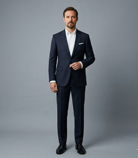 The Horizon | Glen Plaid | Super 120's | Woolmark Certified | Luxury Gift Boxed