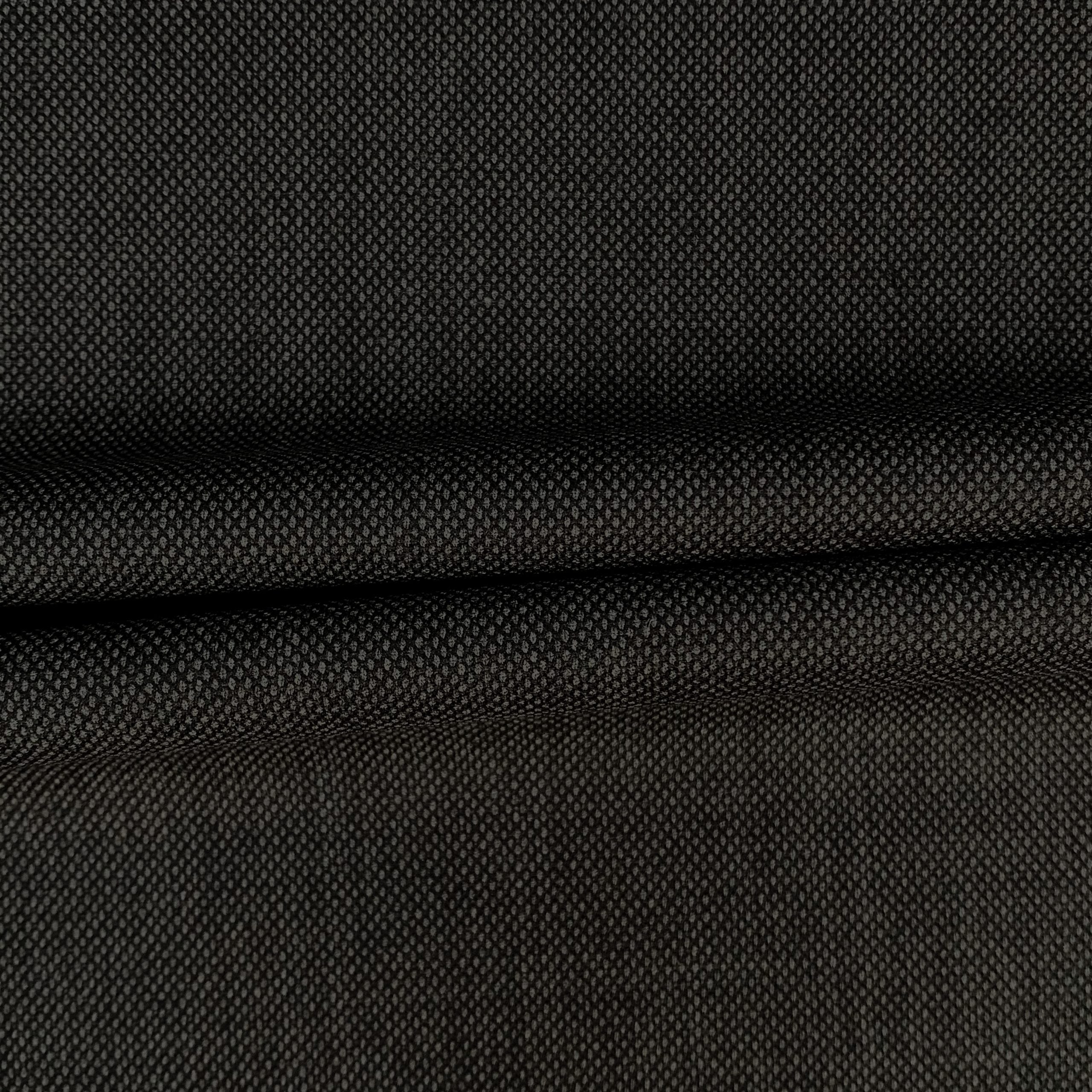 The Charcoal Birdseye | Superfine 120's Pure Merino Fabric