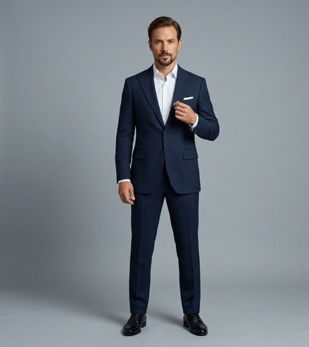The Platinum | Bird's Eye | Super 120's | Woolmark Certified | Luxury Gift Boxed