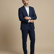 The Imperial | Windowpane | Super 120's | Woolmark Certified | Luxury Gift Boxed