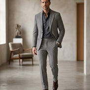 The Banker | Pinstripe | Super 120's | Woolmark Certified | Luxury Gift Boxed