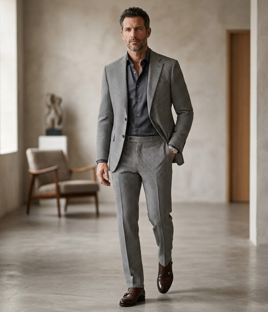The Banker | Pinstripe | Super 120's | Woolmark Certified | Luxury Gift Boxed