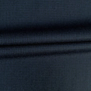 The Sapphire Pinhead | Brushed Micro-Birdseye | Superfine Wool & Cashmere Flannel Fabric