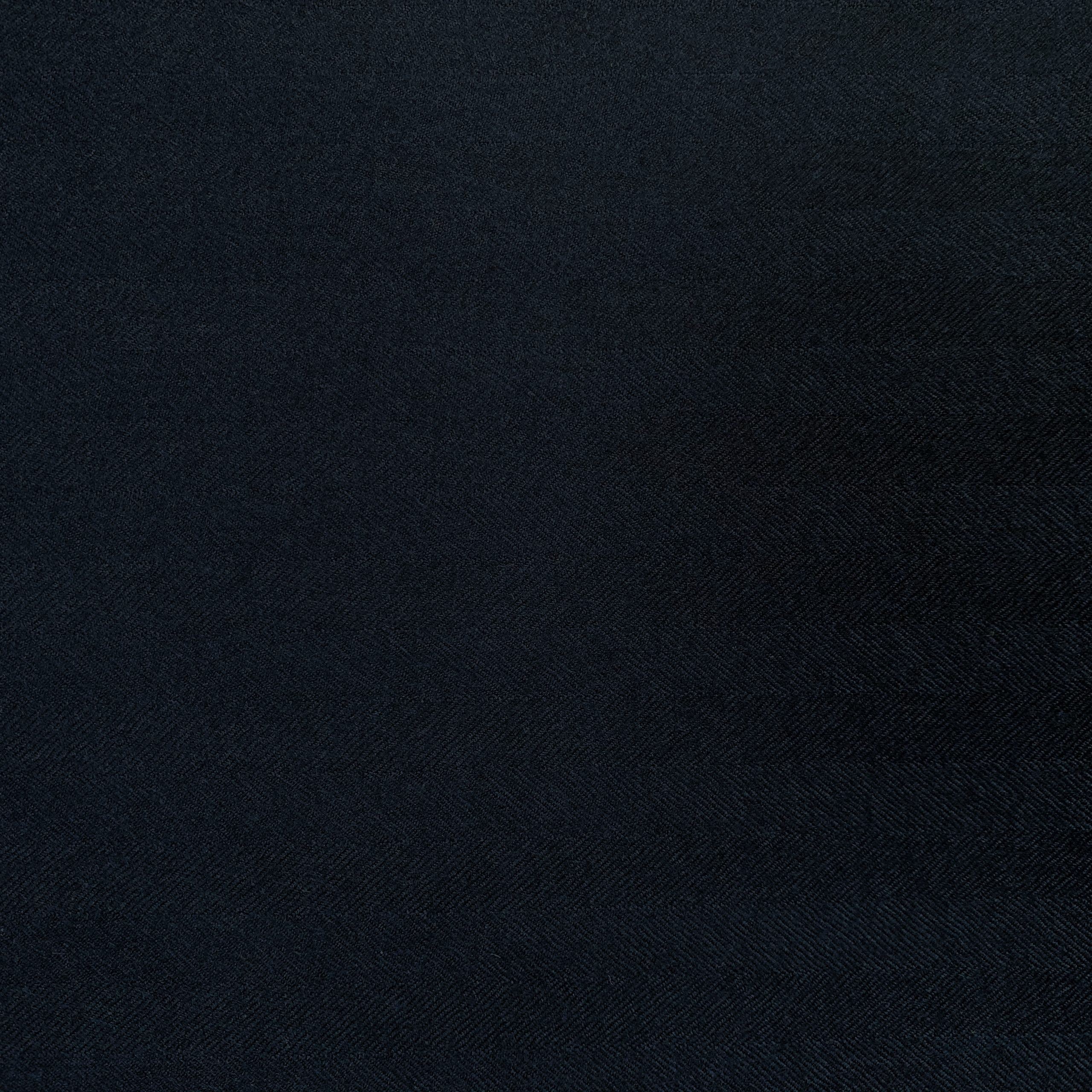 The Oceanic Chevron | Brushed Heritage Herringbone | Superfine Wool & Cashmere Flannel Fabric