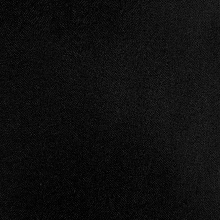 The Charcoal Estate | Brushed Heritage Herringbone | Superfine Wool & Cashmere Flannel Fabric