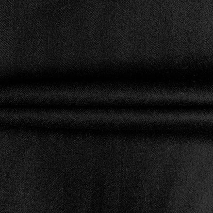 TORINO Super 120’s Wool & Cashmere Flannel Jacketing Herringbone Fabric