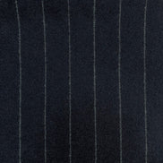 The Graphite Pinstripe | Brushed Fine Twill | Superfine Wool & Cashmere Flannel Fabric