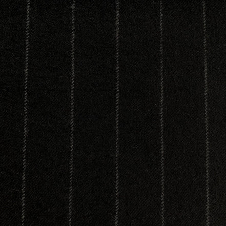 The Midnight Shadow | Luxury Brushed Twill | Superfine Wool & Cashmere Flannel Fabric