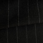 The Midnight Shadow | Luxury Brushed Twill | Superfine Wool & Cashmere Flannel Fabric