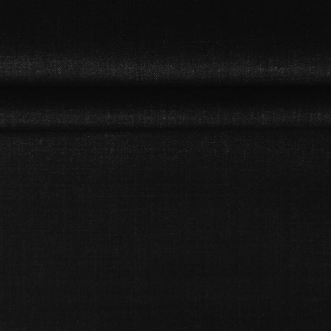 The Graphite Pinhead | Precision Twill Weave | Superfine 120's Merino Wool-Lycra Suiting