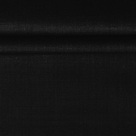 The Graphite Pinhead | Precision Twill Weave | Superfine 120's Merino Wool-Lycra Suiting