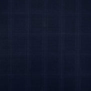 The Eclipse Blue | Micro-Grid Glen Check | Superfine 120's Fabric