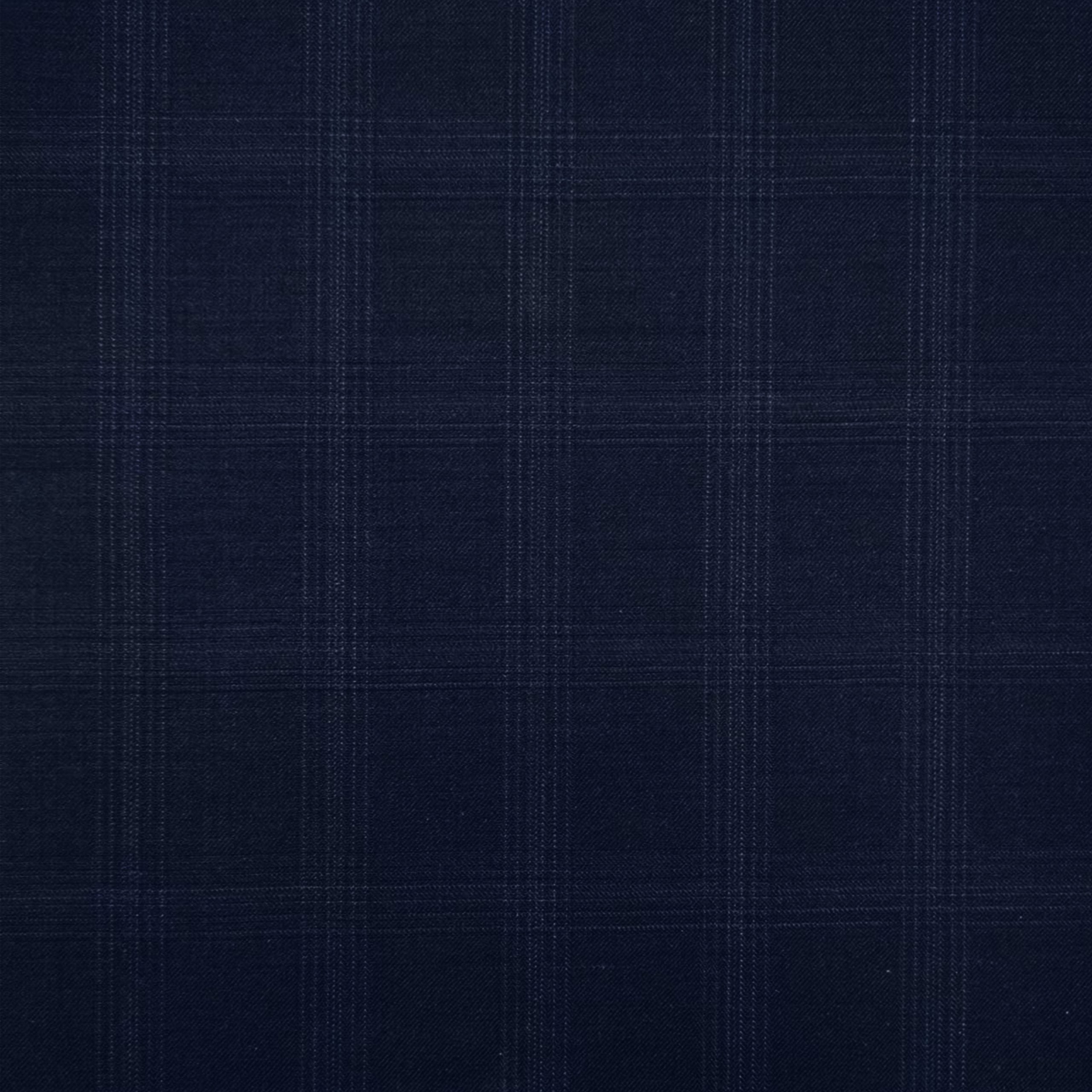 The Eclipse Blue | Micro-Grid Glen Check | Superfine 120's Fabric