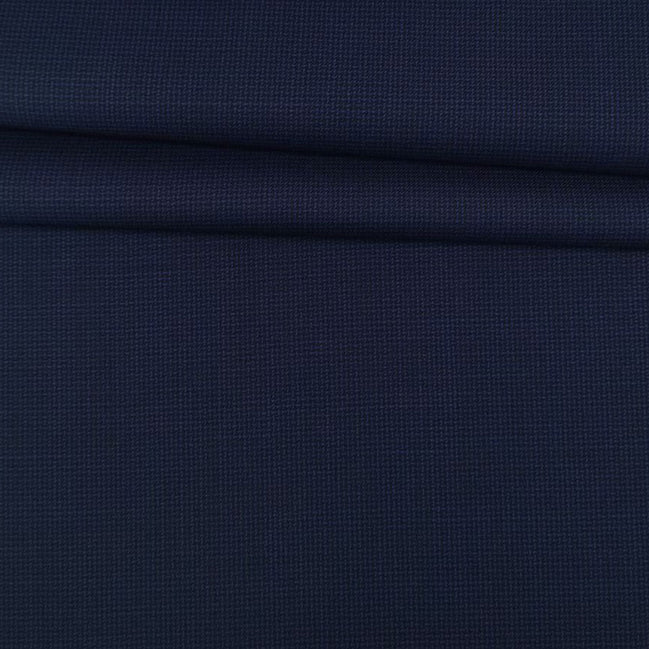The Regatta Micro-Grid | Superfine 120's Pure Merino Fabric