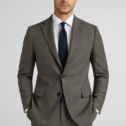 The Midnight Executive Twill | TORINO Super 120’s Pure Merino Wool Suiting Fabric