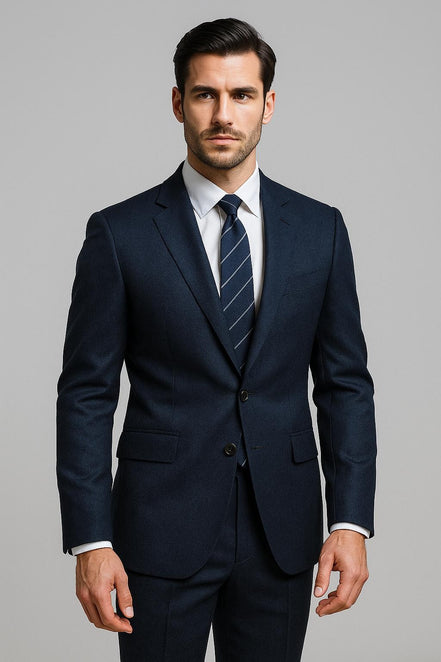 TORINO Super 120’s Wool & Cashmere Flannel Jacketing Fabric – Luxury Gift Box (2m Cut)