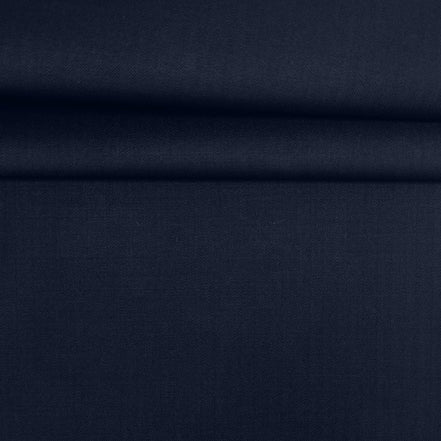The Navy Blue | Herringbone | Super 130's | Woolmark Certified | Luxury Gift Boxed