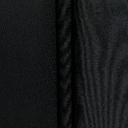 The Black Executive | Heritage Elegant Twill |Super 130’s Superfine Wool Rice Suiting