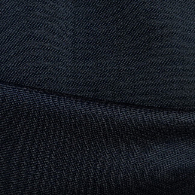 The Deep Blue | Heritage Glen Plaid | Superfine 130's Wool Rice Fabric