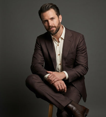 The Sienna | Twill | Super 120's | Woolmark Certified | Luxury Gift Boxed