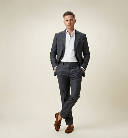 The Evergreen | Twill | Super 120's | Woolmark Certified | Luxury Gift Boxed