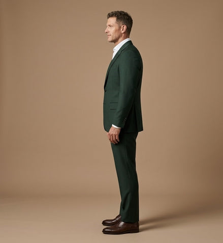 The Evergreen | Twill | Super 120's | Woolmark Certified | Luxury Gift Boxed