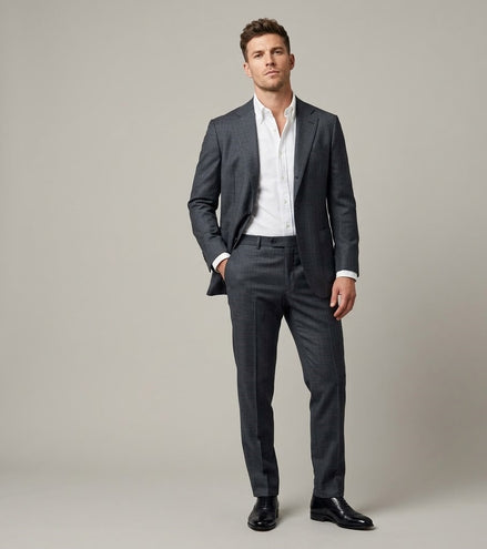 The Mayfair Check | Check Pattern | Super 110's | Woolmark Certified | Luxury Gift Boxed